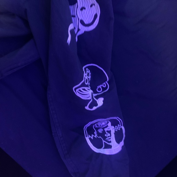 Obey “LOVE IS WAR” Varsity Jacket - Picture 5 of 7